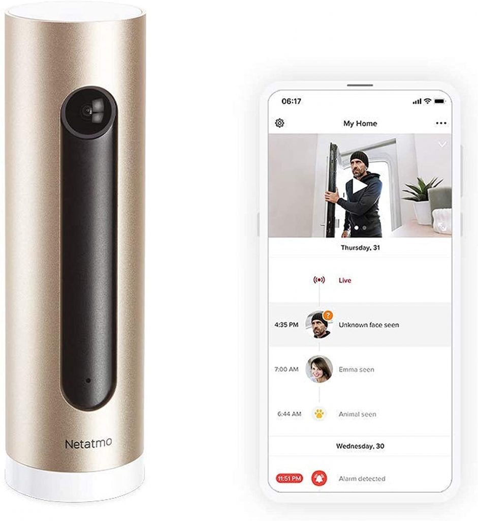 Netatmo Caméra de Surveillance Intérieure
