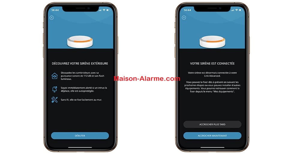 Test - Somfy Home Alarm Advanced - Installer l'alarme extérieure
