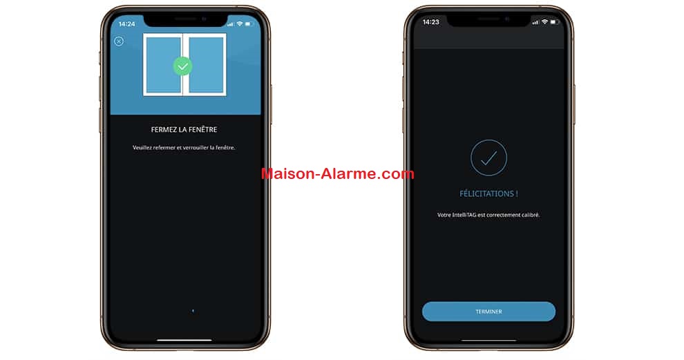 Test - Somfy Home Alarm Advanced - Installer l'intellitag