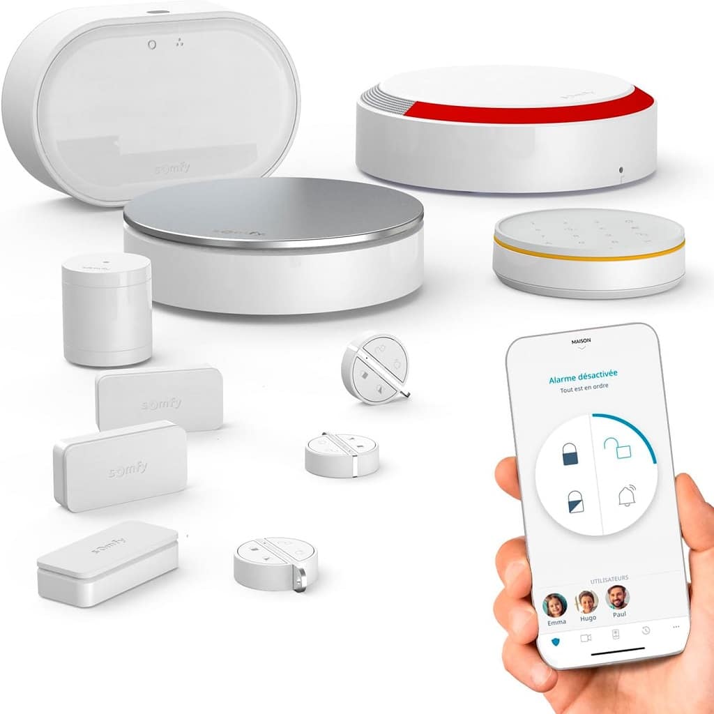 alarme maison sans fil somfy